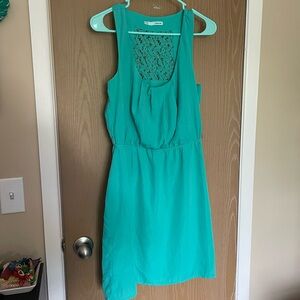 Teal Maurices Dress